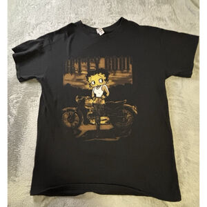 Vintage BRISCO BETTY BOOP character print T-shirt size M women's